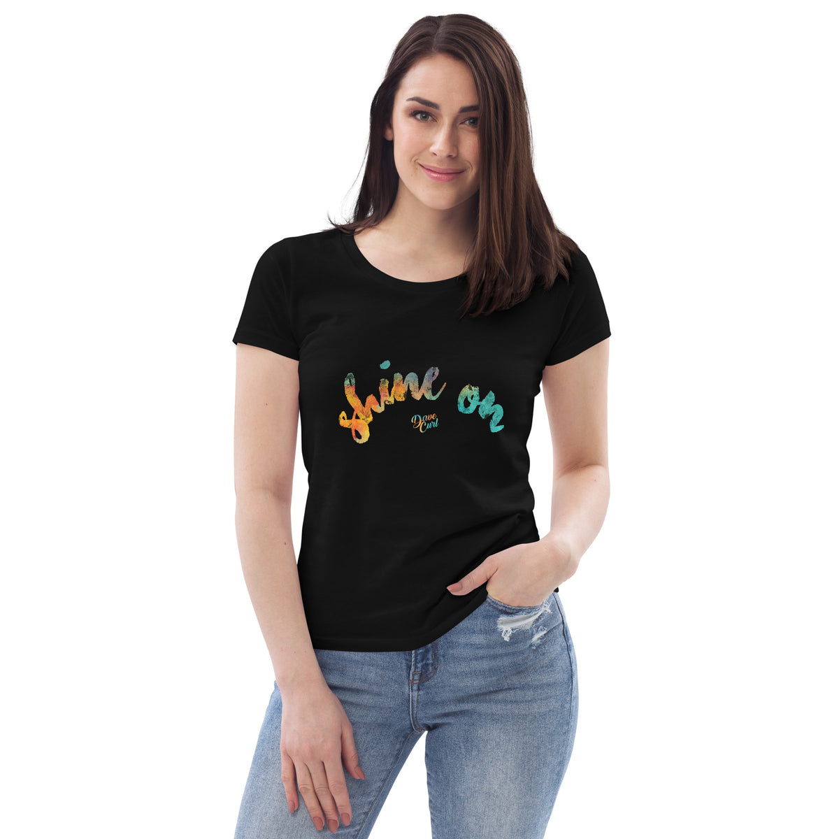 Women's Short Sleeve T-shirt | Fitted Eco Tee – Dave Curl